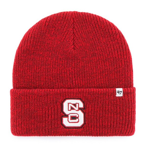 Marled Cuffed Knit Hat - Block S -